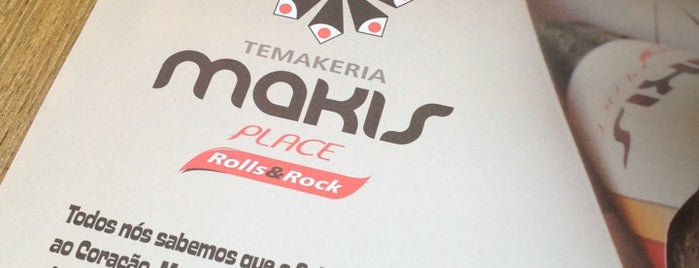 Temakeria Makis Place is one of Lugares favoritos de Mariana.