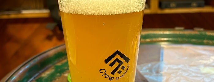 GROW BREW HOUSE is one of Craft Beer On Tap - Kanto region.
