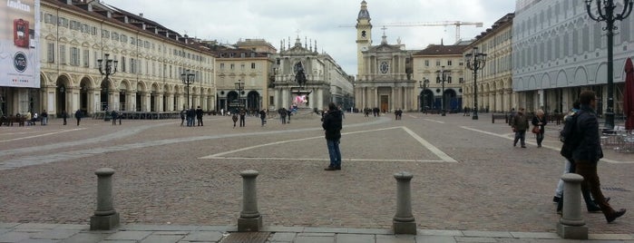 Piazza San Carlo is one of Top 50 Check-In Venues Piemonte.