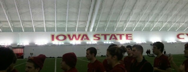 Steve & Debbie Bergstrom Indoor Training Facility is one of Isu campus to explore.