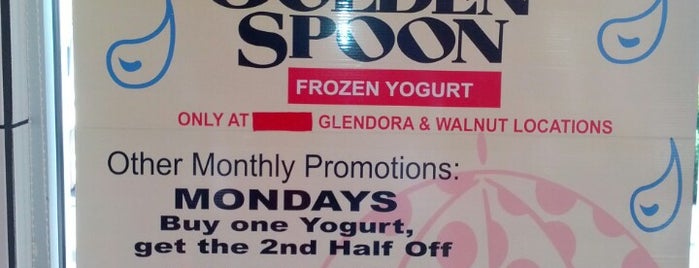 Golden Spoon Frozen Yogurt is one of Los Angeles Eats.