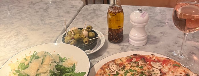 PizzaExpress is one of London list 2.