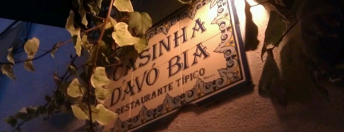 A Casinha D'Avó Bia is one of Restaurantes.