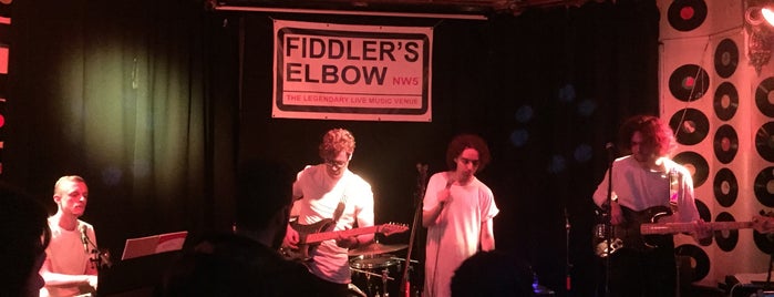 The Fiddlers Elbow is one of London-Live music.