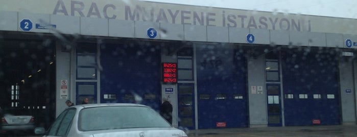 TÜVTÜRK Araç Muayene İstasyonu is one of K G : понравившиеся места.