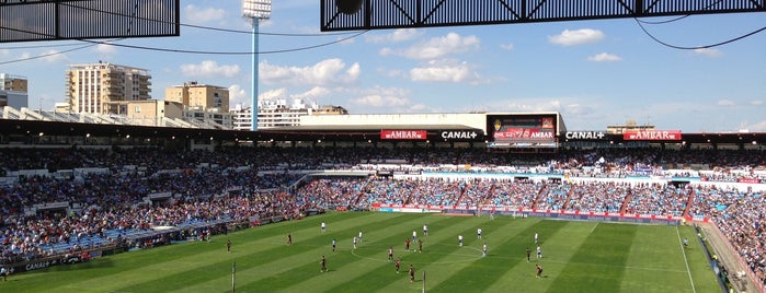 La Romareda is one of Stadiums.