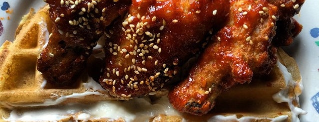 Hot Sauce and Panko is one of 7 of San Francisco's Best Hot Wings.