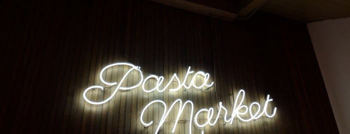 The Pasta Market is one of John'un Kaydettiği Mekanlar.