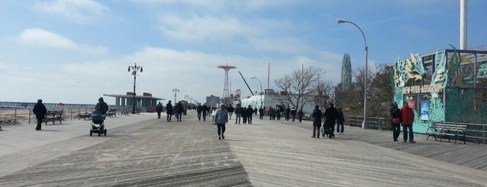 Coney Island Beach & Boardwalk is one of NYC.