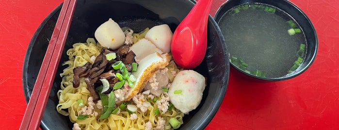 Yam Mee Teochew Fishball Mee & Laksa is one of Tried & Tested & Tops.