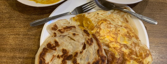 Thohirah Cafeela Restaurant is one of SG Roti Prata Makan Trail.