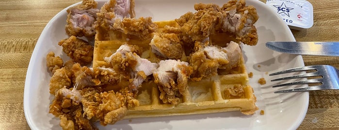 Waffletown USA is one of Cafes in Singapore.