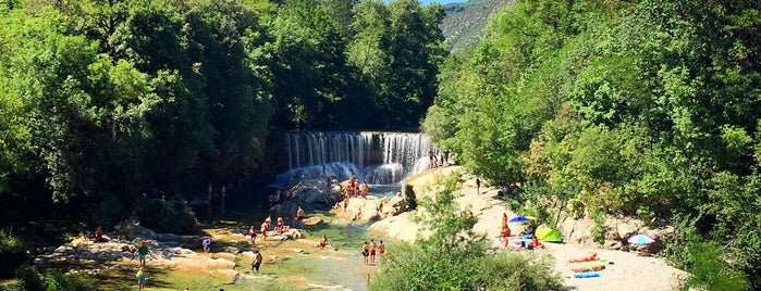 La cascade de la Vis is one of Provence.