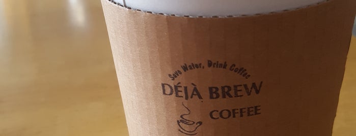 Déjá Brew is one of Locais curtidos por Marsha.