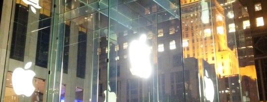 Apple Fifth Avenue is one of NY.