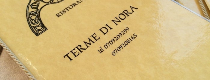 Ristorante Terme Di Nora is one of Massimiliano'nun Beğendiği Mekanlar.