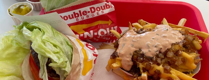 In-N-Out Burger is one of Austin and San Antonio.