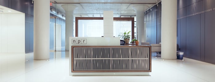 NPR News Headquarters is one of created.