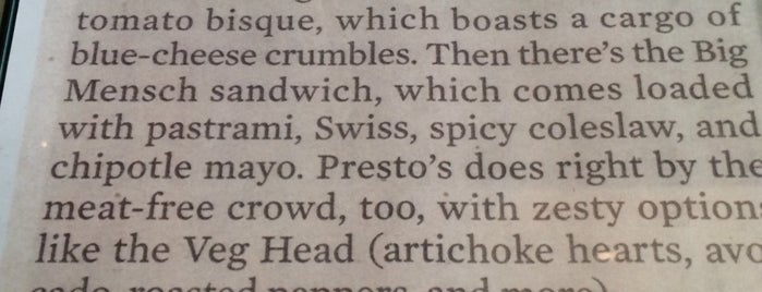 Presto Sandwiches is one of Places In Clev.