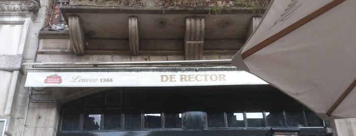 De Rector is one of Bar-Café.