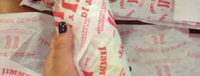 Jimmy John's is one of Grace’s Favorite.