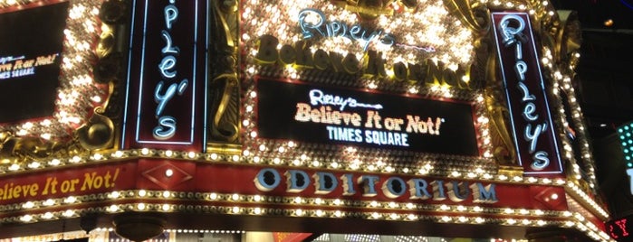 Ripley's Believe It or Not! is one of New York.