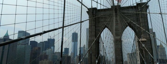Pont de Brooklyn is one of New York, we'll meet again.
