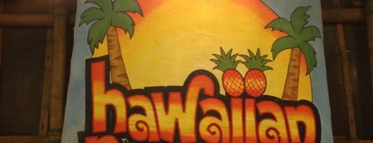 Hawaiian Bar-B-Que is one of สถานที่ที่บันทึกไว้ของ Santiago.