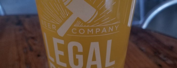 Legal Draft Beer Company is one of Tempat yang Disukai Martin.