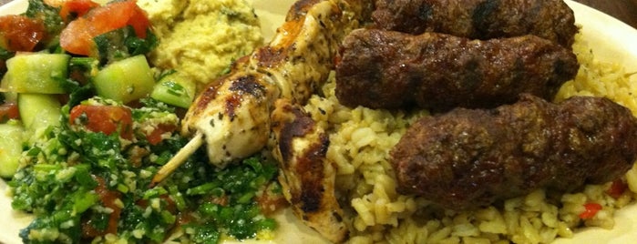 Pinched Mediterranean Grill is one of Suwat’s Liked Places.