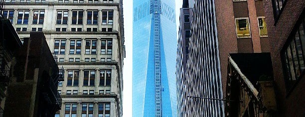 Всемирный торговый центр 1 is one of NYC.