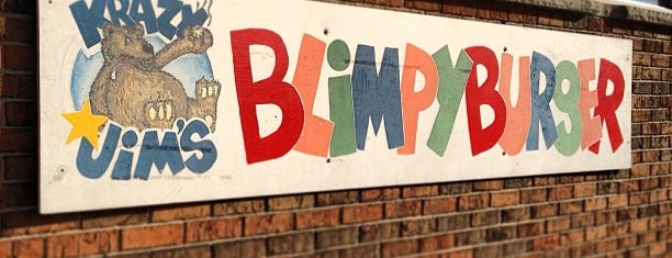 Krazy Jim's Blimpy Burger is one of UMich Bucket List.