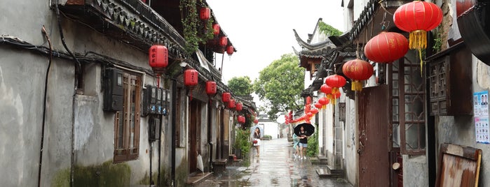 Xitang Water Town is one of 상하이.