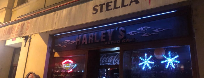 Harley's retro bar is one of OSTRAVA!!!.