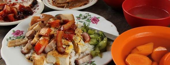 Char Siew Rice Bukit Cina is one of Malacca food hunt.