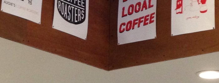 Augie's Coffee Roasters is one of tuesday.