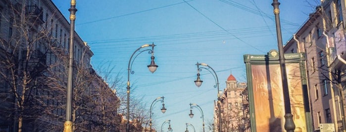 Проспект Чернышевского is one of Шоссе, проспекты, площади Санкт-Петербурга.