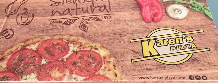 Karen's Pizza is one of Rapidas Visitadas.
