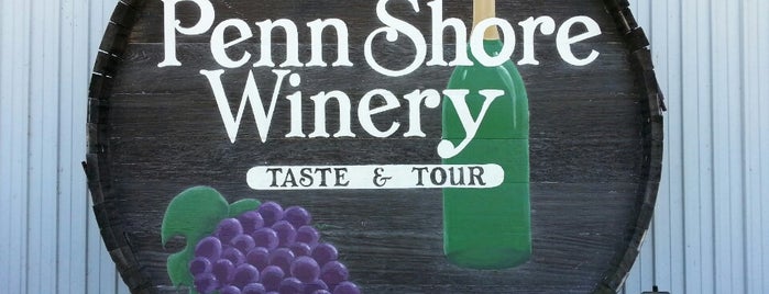 Penn Shore Winery and Vineyards is one of Erie.