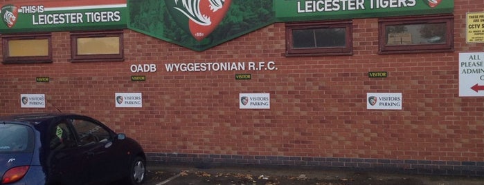 Oval Park (Leicester Tigers & OWRFC) is one of Places To Go: Leicester.