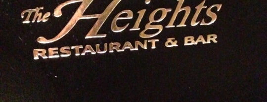 The Heights Restaurant & Bar is one of Tempat yang Disukai Marjie.