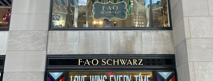 FAO Schwarz is one of NYC.