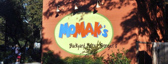 MoMak's Backyard Malts & Burgers is one of Atascosa; Bexar; Comal; Guadalupe County.
