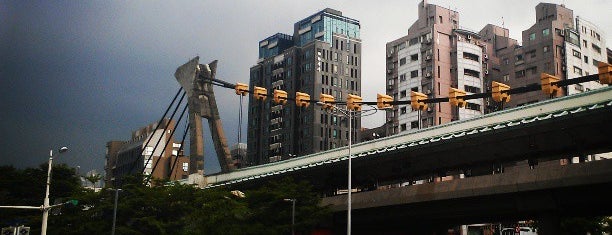 MRT Jiantan Station is one of 台北捷運車站 Taipei MRT Station.