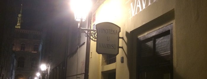 Vinotéka U Vavrysů is one of Prague.