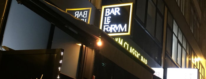 Le Forvm Classic Bar is one of PARIS Cocktails.