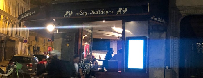 The Coq & Bulldog is one of París (sitios pendientes).
