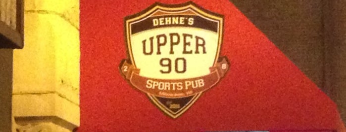 Upper 90 Sports Pub is one of Milwaukee's Best Pubs - 2012.