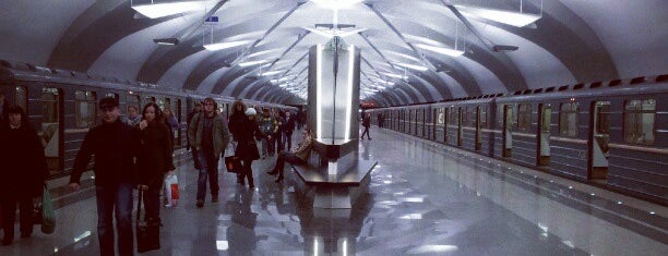 metro Novokosino is one of Московское метро | Moscow subway.