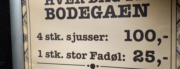 Bodegaen is one of Dimas list of nasty bars.